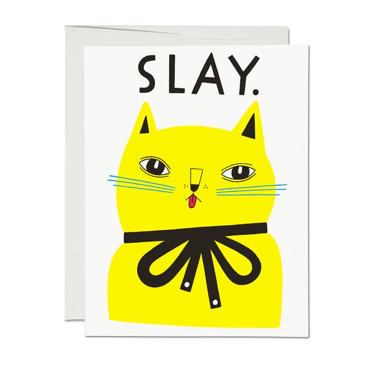 Slay Definition | Greeting Card