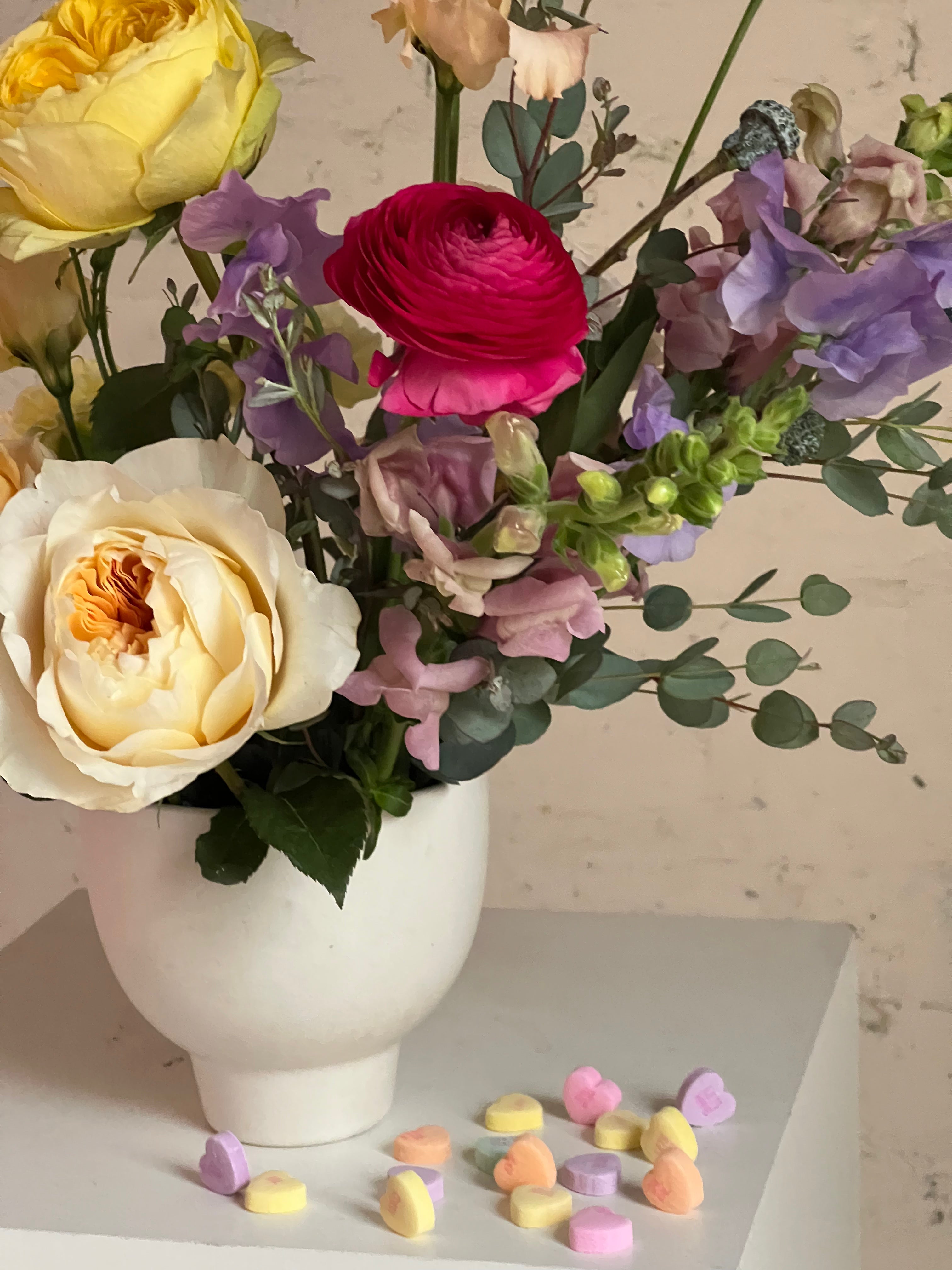 Talk Floral To Me Valentine's Floral Design Workshop - February 15th