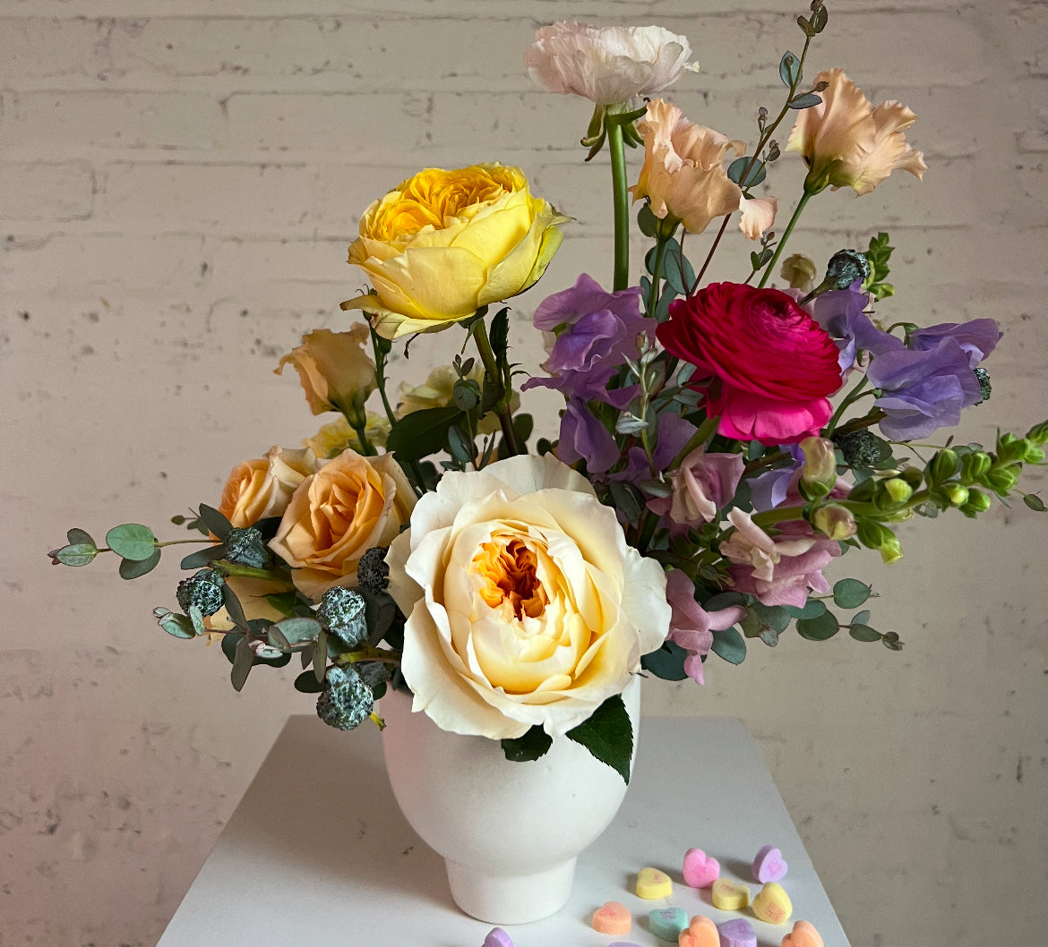 Talk Floral To Me Valentine's Floral Design Workshop - February 15th