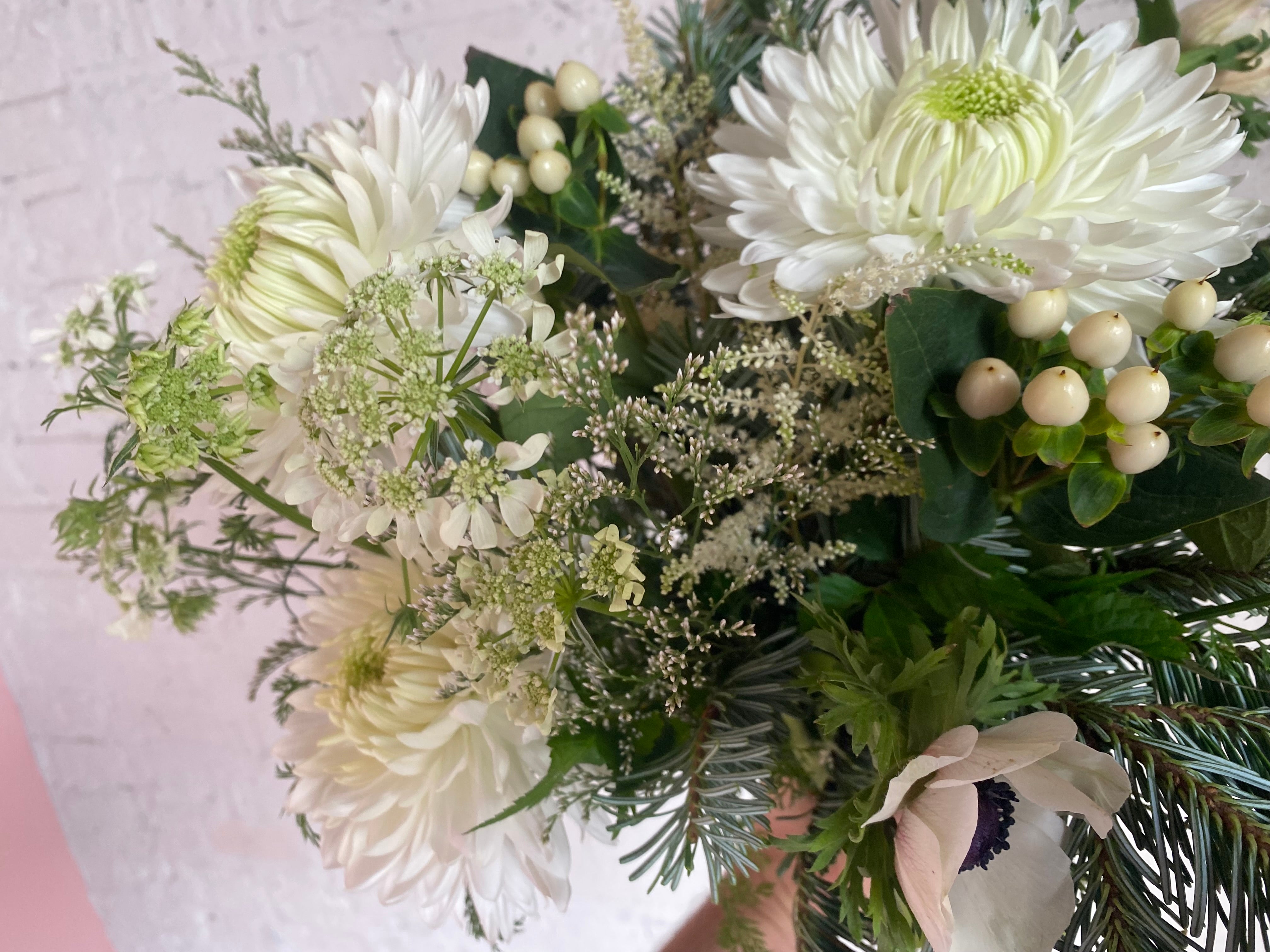 Snowfall Hand Tied Bouquet