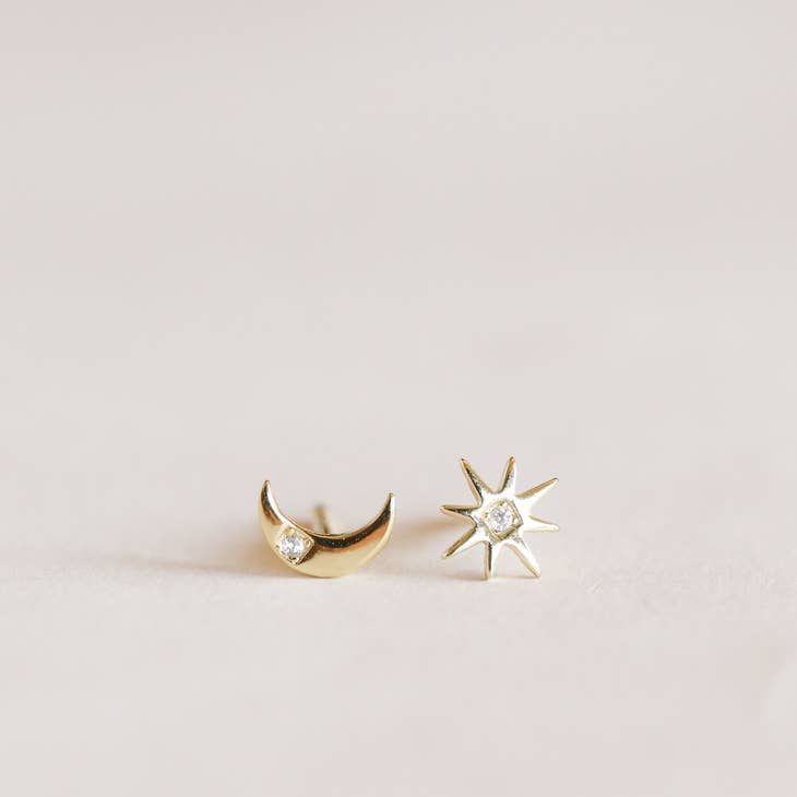 Sun & Moon Earrings