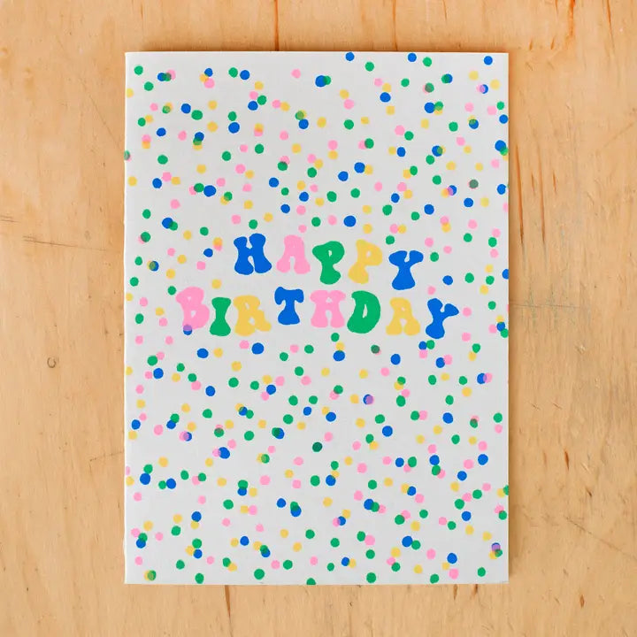 Birthday Confetti Greeting Card