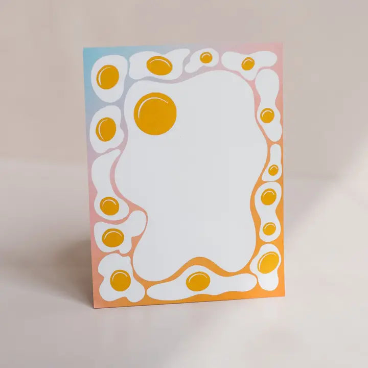 Fried Eggs Kitchen Notepad