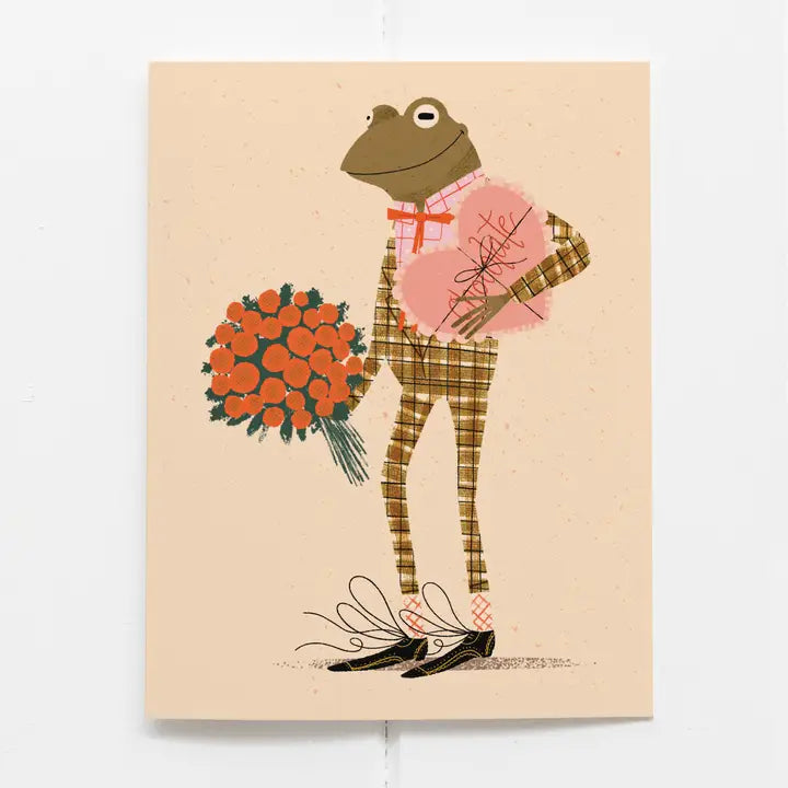 Handsome Frog Card