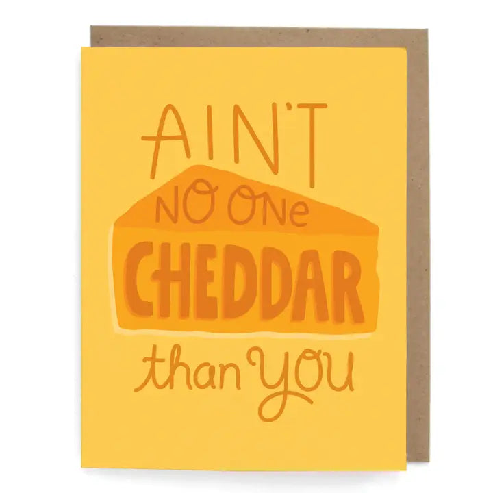 No One Cheddar Valentine's Card