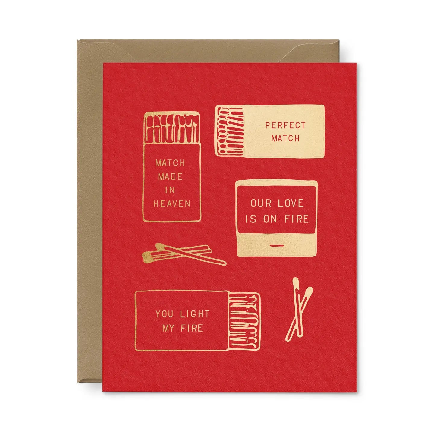 Perfect Match Greeting Card