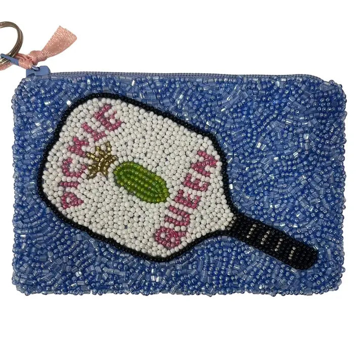 Pickleball Pickle Queen Coin Purse