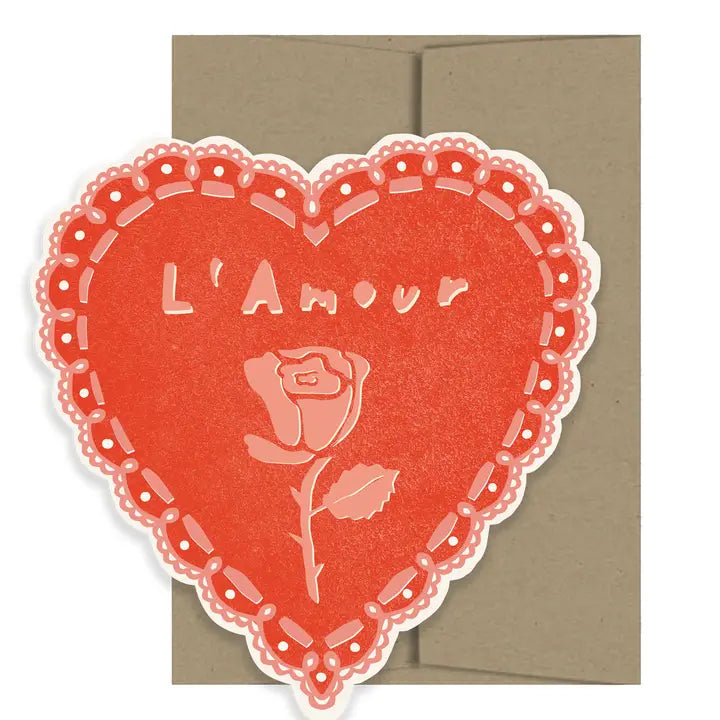 Die-Cut Greeting Card