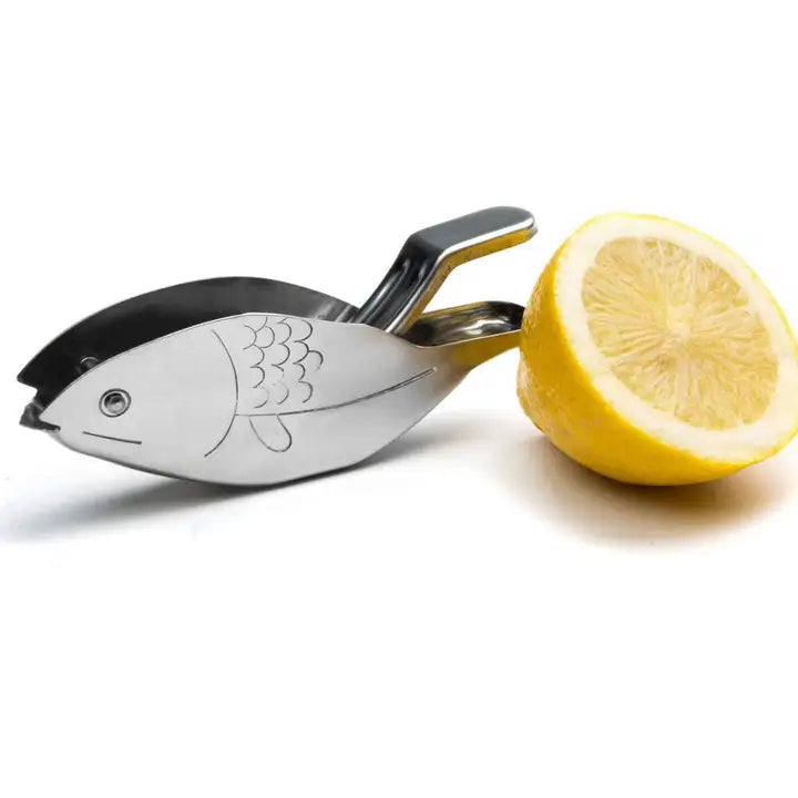 Nantucket Seafood Lemon Squeezer, Stainless Steel