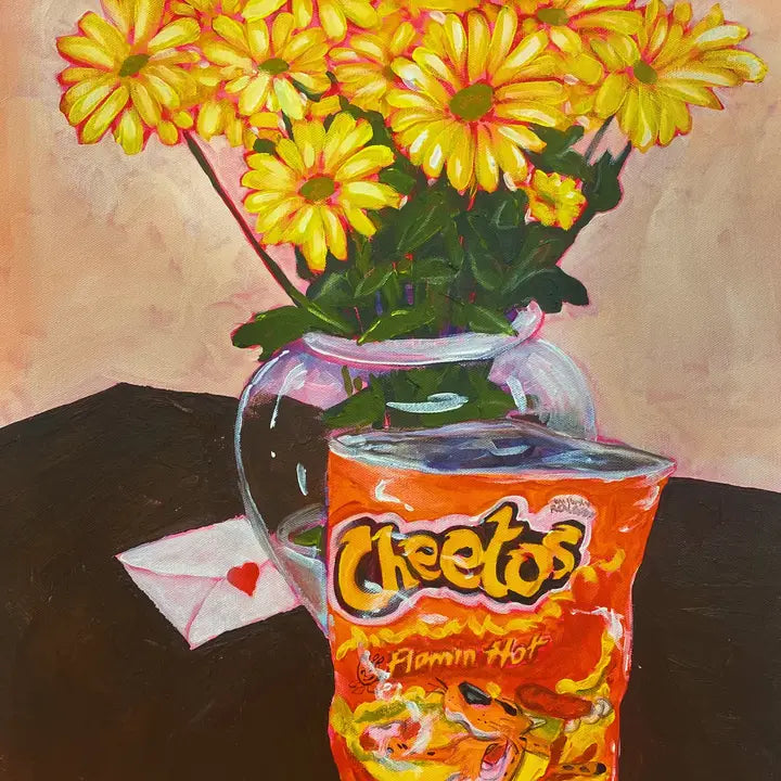 Still Life With Hot Cheetos Print