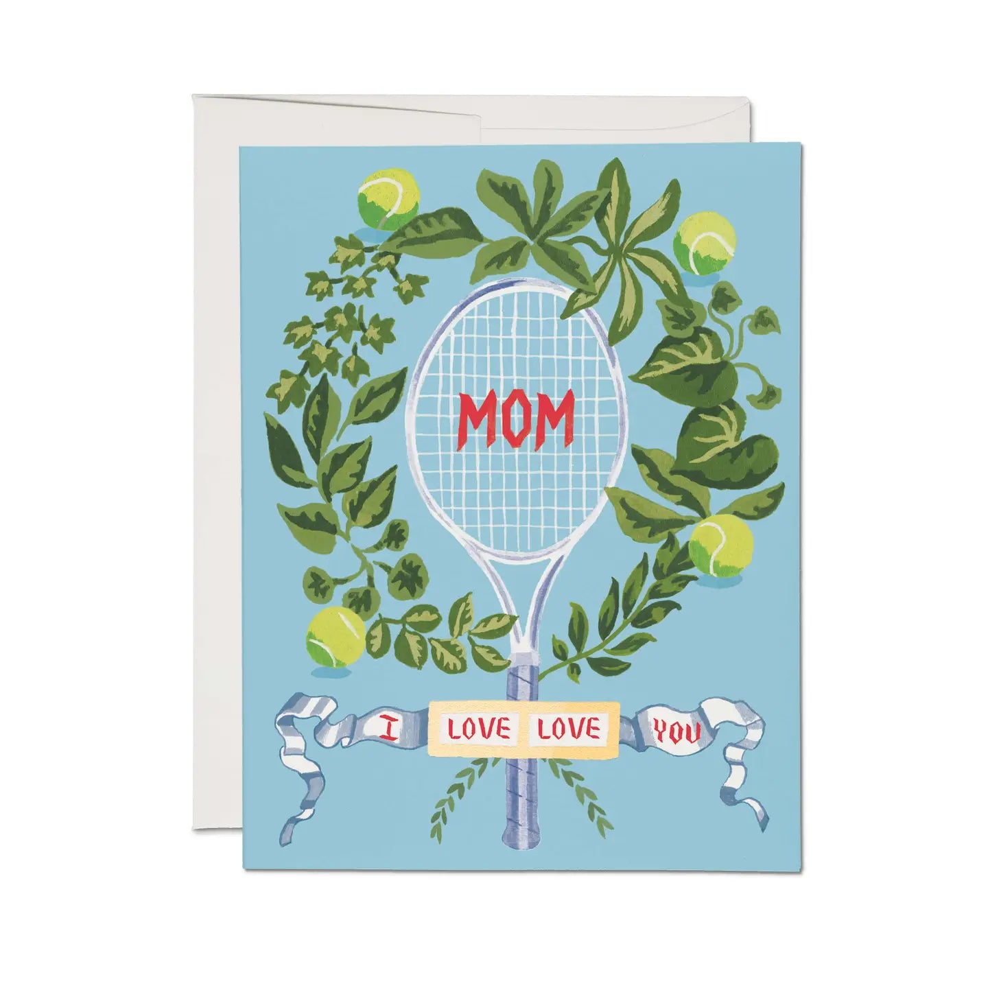 Tennis Mom Greeting Card