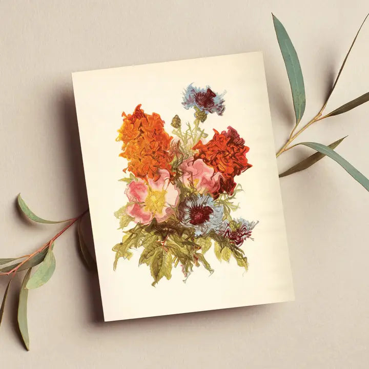 Vintage Flowers Card