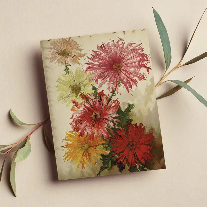 Vintage Flowers Card