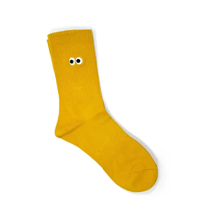 Watching You Socks - Gold