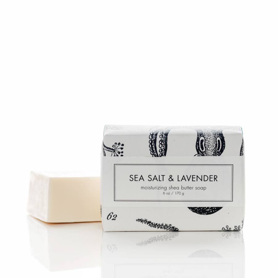 Sea Salt & Lavender Shea Butter Bar Soap