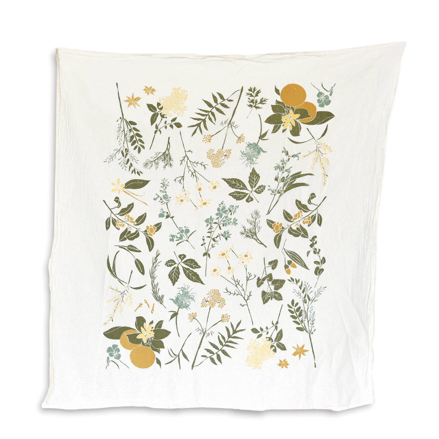 Herbal Tea Garden Towel