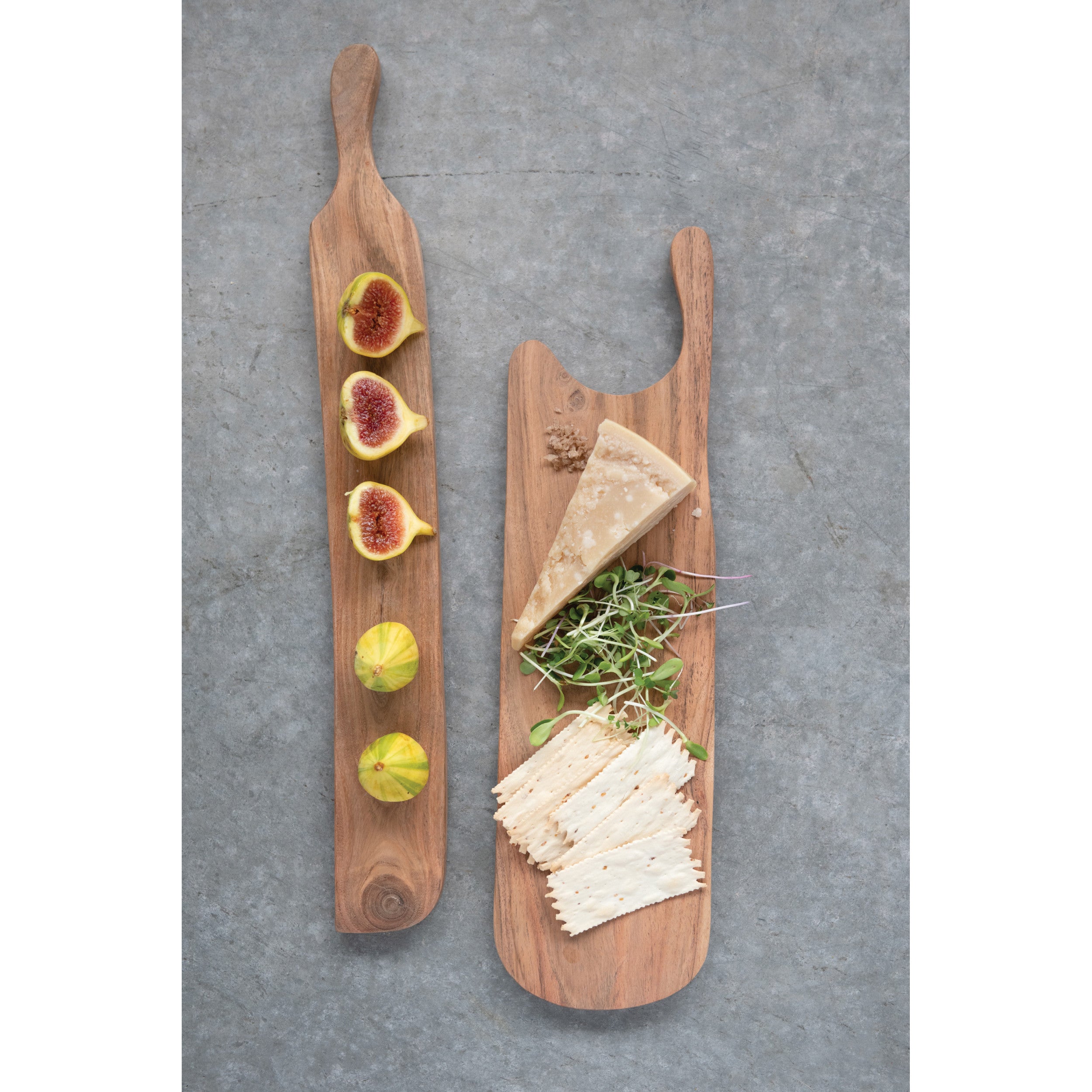 Acacia Wood Cheese Board 19.75"